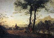 CUYP, Aelbert A Road near a River sdfg oil painting picture wholesale
